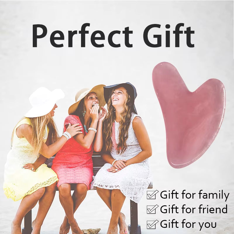 Pexmen Gua Sha Scraping Massage Tool Natural Resin Guasha Tool Massage Tools Set for Face Back & Neck Release Reduce Muscle Pain