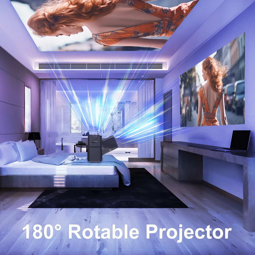 Magcubic 4K Android 11 Projector Native 1080P 390ANSI HY320 Dual Wifi6 BT5.0 1920*1080P Cinema Portable Projetor Upgrated HY300