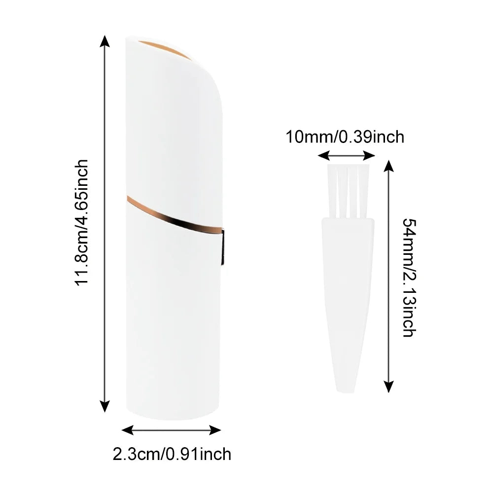Facial Hair Remover Women Electric Facial Hair Shaver for Cheek, Armpit, Chin, and Full Body